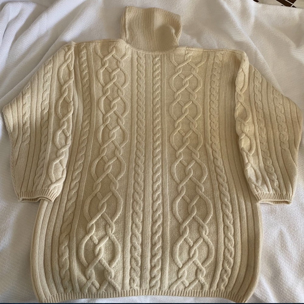 Cream Cashmere Sweater
